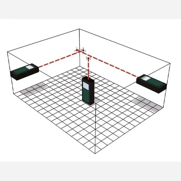 متر لیزری متابو 60 متری مدل LD 60